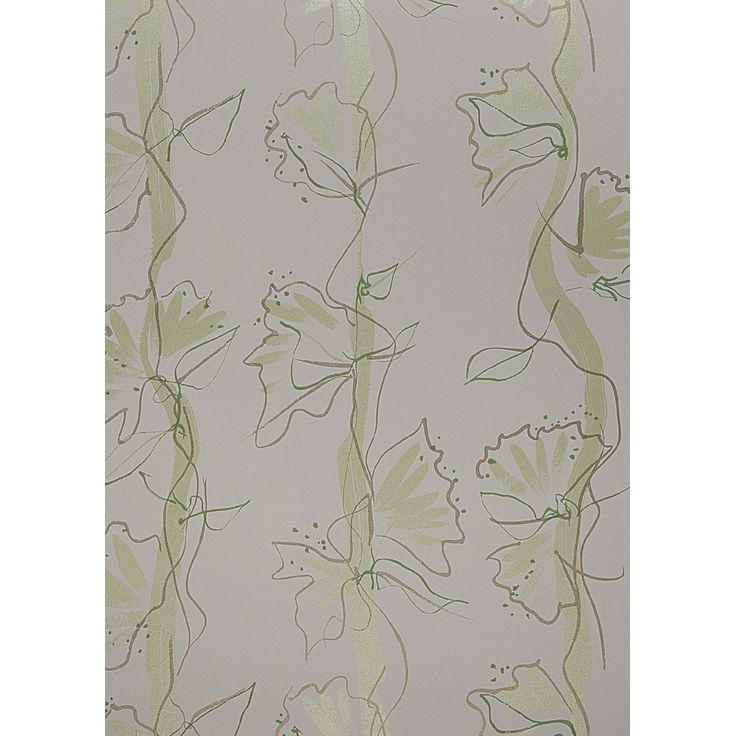 Tapetti Sandudd Jukka Rintala 5119-4, 0,53x10,05m, valkoinen/vihreä, non-woven