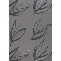 Tapetti Sandudd Jukka Rintala Kaiku 5120-2, 0,53x10,05m, harmaa/hopea, non-woven