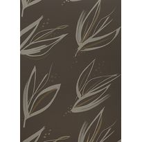 Tapetti Sandudd Jukka Rintala Kaiku 5120-3, 0,53x10,05m, ruskea, non-woven