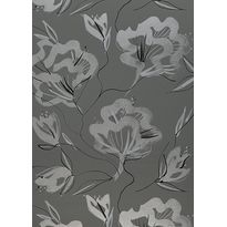 Tapetti Sandudd Jukka Rintala Pioni 5122-3, 0,53x10,05m, harmaa/hopea, non-woven