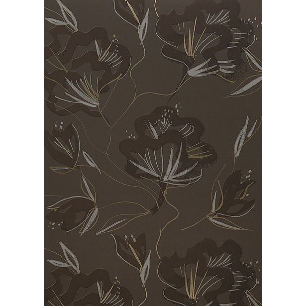 Tapetti Sandudd Jukka Rintala Pioni 5122-5, 0,53x10,05m, ruskea, non-woven