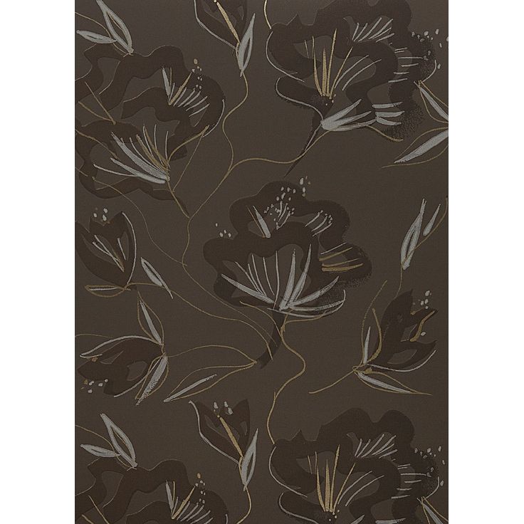 Tapetti Sandudd Jukka Rintala Pioni 5122-5, 0,53x10,05m, ruskea, non-woven