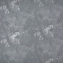 Tapetti Sandudd Moomin 5166-3, 0,53x11,2m, vaaleanharmaa/hopea, non-woven