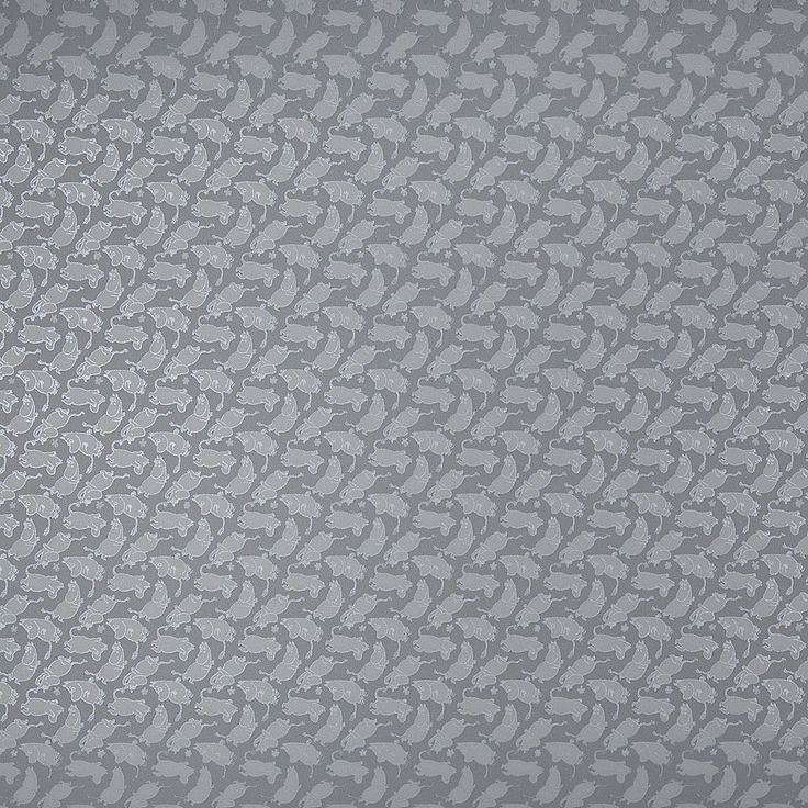 Tapetti Sandudd Moomin 5167-4, 0,53x11,2m, harmaa/hopea, non-woven