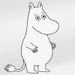 Moomin 5181-4 helmiäinen/valkoinen