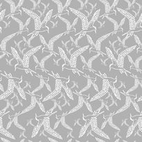 Tapetti Sandudd Ivana Helsinki Tiira 5246-1, 0,53x10,05m, harmaa/valkoinen, non-woven