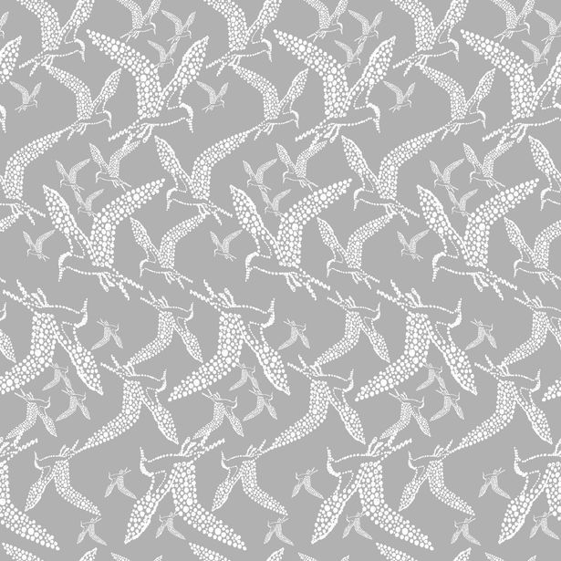 Tapetti Sandudd Ivana Helsinki Tiira 5246-1, 0,53x10,05m, harmaa/valkoinen, non-woven