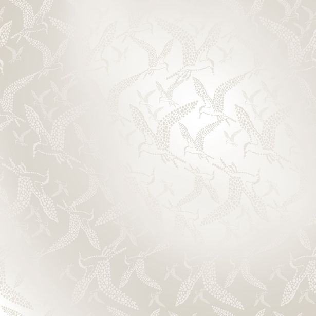Tapetti Sandudd Ivana Helsinki Tiira 5246-2, 0,53x10,05m, helmiäinen/valkoinen, non-woven