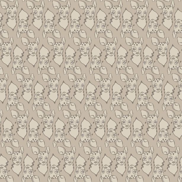 Tapetti Sandudd Ivana Helsinki Bambi 5247-4, 0,53x10,05m, beige/ruskea, non-woven