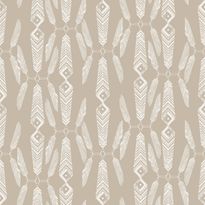 Tapetti Sandudd Ivana Helsinki Indian Summer 5248-2, 0,53x10,05m, vaaleanruskea/valkoinen, non-woven