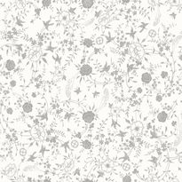 Tapetti Sandudd Ivana Helsinki Joshua Tree 5249-2, 0,53x10,05m, valkoinen/harmaa, non-woven