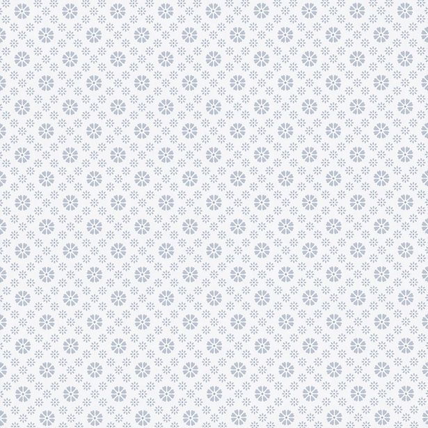 Tapetti Sandudd Metsäpolku 5257-3, 0,53x11,2m, valkoinen/sininen, non-woven