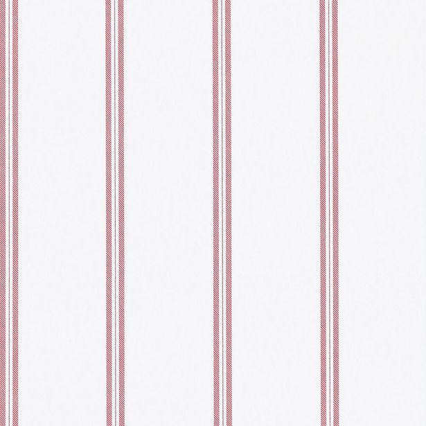 Tapetti Sandudd Metsäpolku 5258-4, 0,53x11,2m, valkoinen/punainen, non-woven