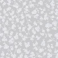 Tapetti Sandudd Rantaniitty 5309-1, 0,53x11,20 m, harmaa/valkoinen, non-woven