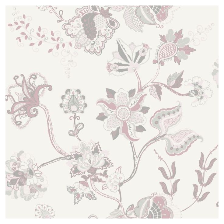 Tapetti Decor Maison Belle 5340-1, 0,53x10,05 m, vaalea/punainen, non-woven