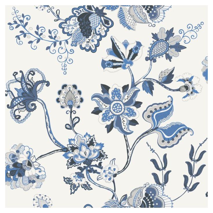 Tapetti Decor Maison Belle 5340-2, 0,53x10,05 m, vaalea/sininen, non-woven