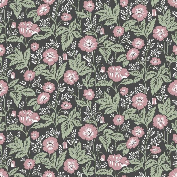 Tapetti Decor Maison Belle 5342-2, 0,53x10,05 m, tumma/punainen , non-woven