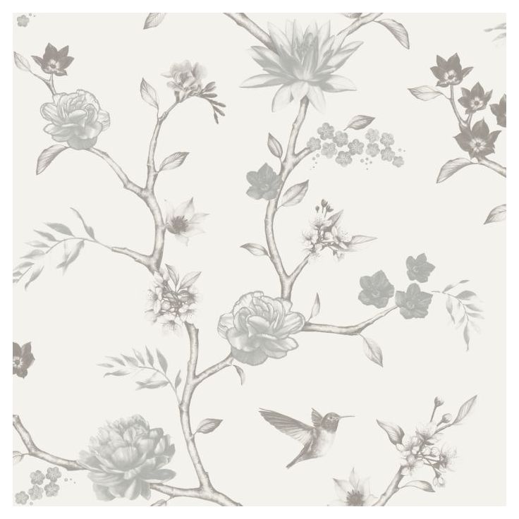 Tapetti Decor Maison Belle 5346-1, 0,53x10,05 m, vaalea/harmaa, non-woven