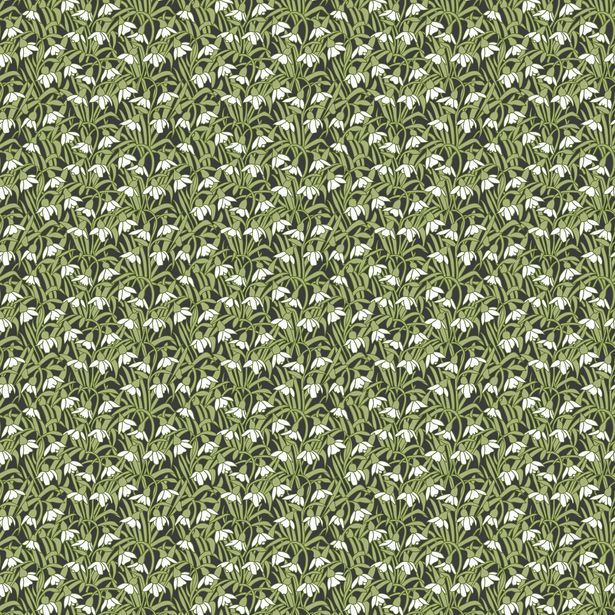 Tapetti Decor Maison Silva 5375-3, vihreä