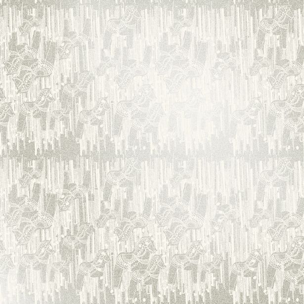 Tapetti Sandudd Ivana Helsinki Karuselli 5425-4, 0,53x10,05m, harmaa/helmiäinen, non-woven