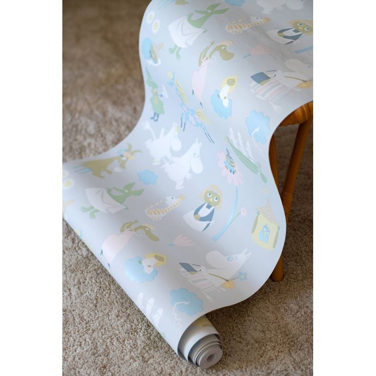 Tapetti Sandudd Muumi Aarre 5460-1 5460-1, sininen