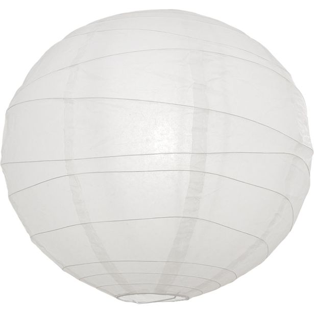 Varjostin Sessak Riisipaperi Ø 40 cm valkoinen