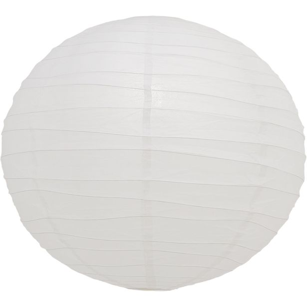 Varjostin Sessak Riisipaperi Ø 60 cm valkoinen