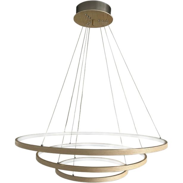 Riippuvalaisin By Rydens Trione, Ø80cm, luonnollinen