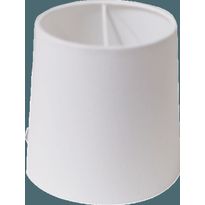 Varjostin Calex Solid, Ø18x18cm, valkoinen