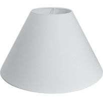 Pellavavarjostin Sessak Kash, Ø40cm, valkoinen