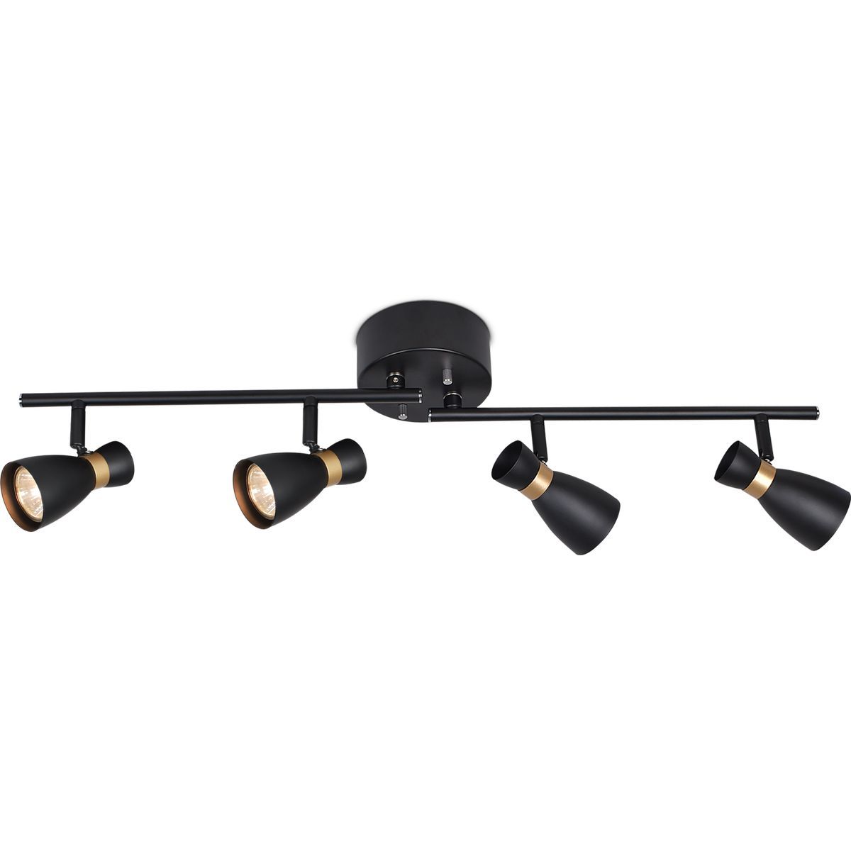 Kattospotti Sessak Zion 4-osainen musta