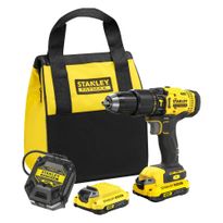 Akkuporakone Stanley FatMax V20 SFMCD700C2S-QW, 18V, 2x1.5Ah akuilla + laukku