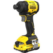 Akkuiskuruuvinväännin Stanley Fatmax V20 SFMCF811D1T-QW, 18V, 2.0Ah ProStack-akulla