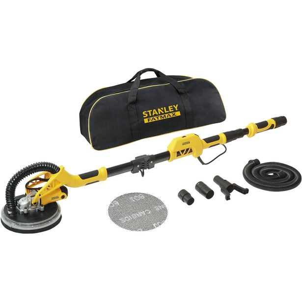 Kipsilevyhiomakone Stanley Fatmax SFMEE500S-QS, 750W, Ø225mm + laukku