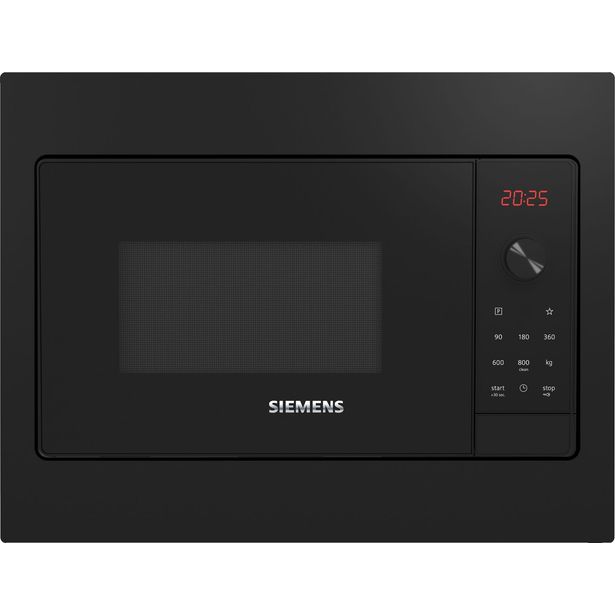 Mikroaaltouuni Siemens iQ300 BF523LMB3, 50cm, musta, integroitava