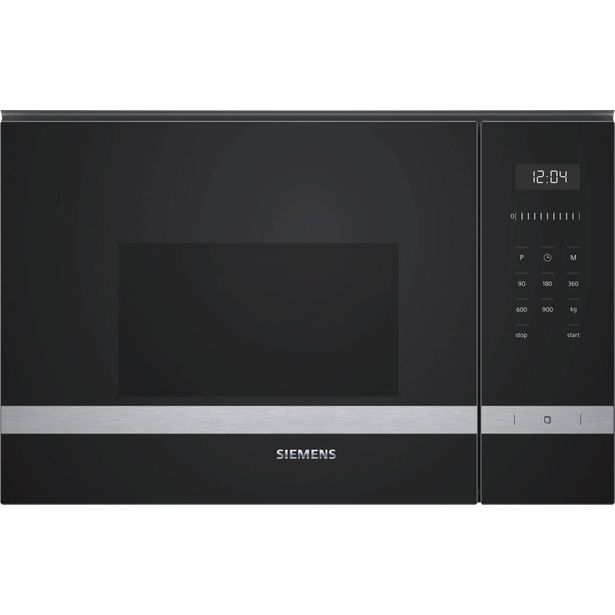 Mikroaaltouuni Siemens iQ500 BF555LMS0, 60cm, musta
