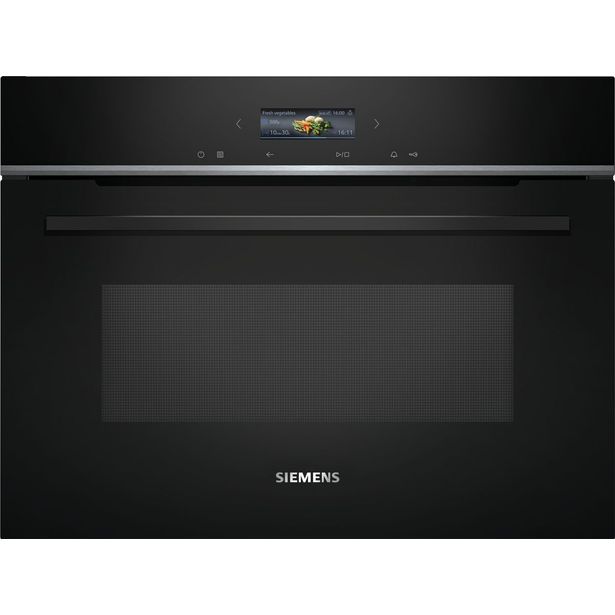 Mikroaaltouuni Siemens iQ700 CE732GXB1 60cm musta integroitava