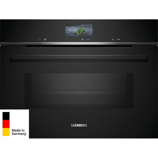 Yhdistelmäuuni Siemens iQ700 CM736G1B1 60cm musta