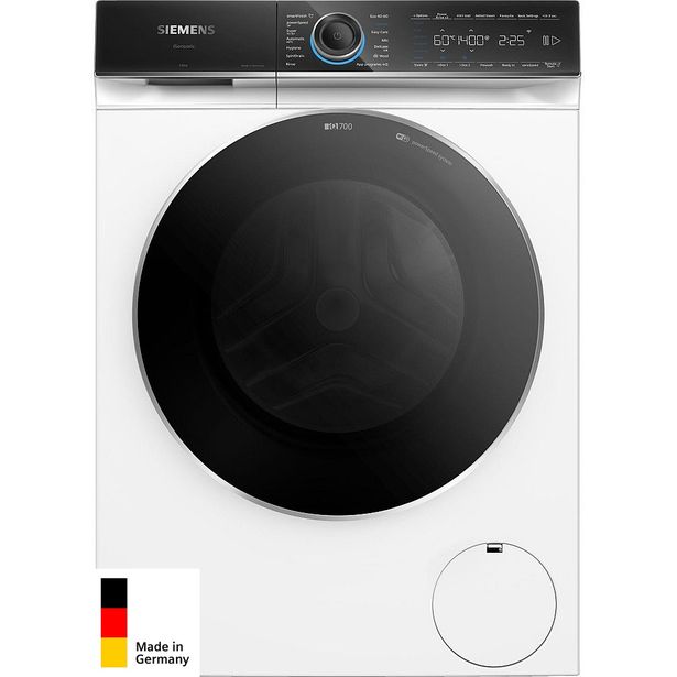 Edestä täytettävä pesukone Siemens WG44B2APDN, 59.8cm, 9kg, 1400rpm