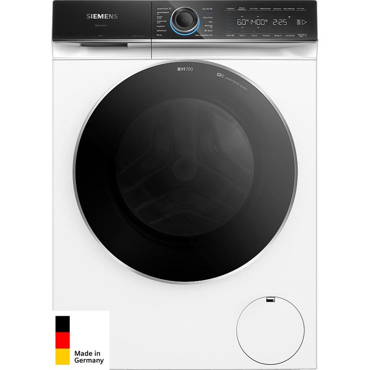 Edestä täytettävä pesukone Siemens WG44B2APDN, 59.8cm, 9kg, 1400rpm