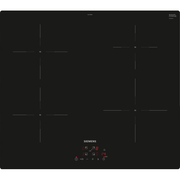 Induktiokeittotaso Siemens iQ100 EU611BEB6E, 60cm, musta