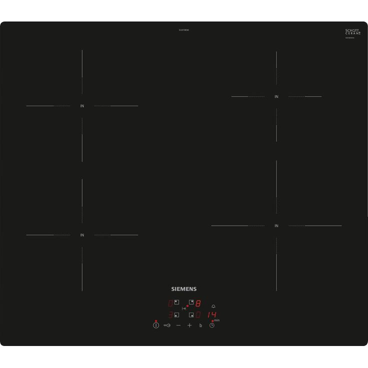 Induktiokeittotaso Siemens iQ100 EU611BEB6E, 60cm, musta