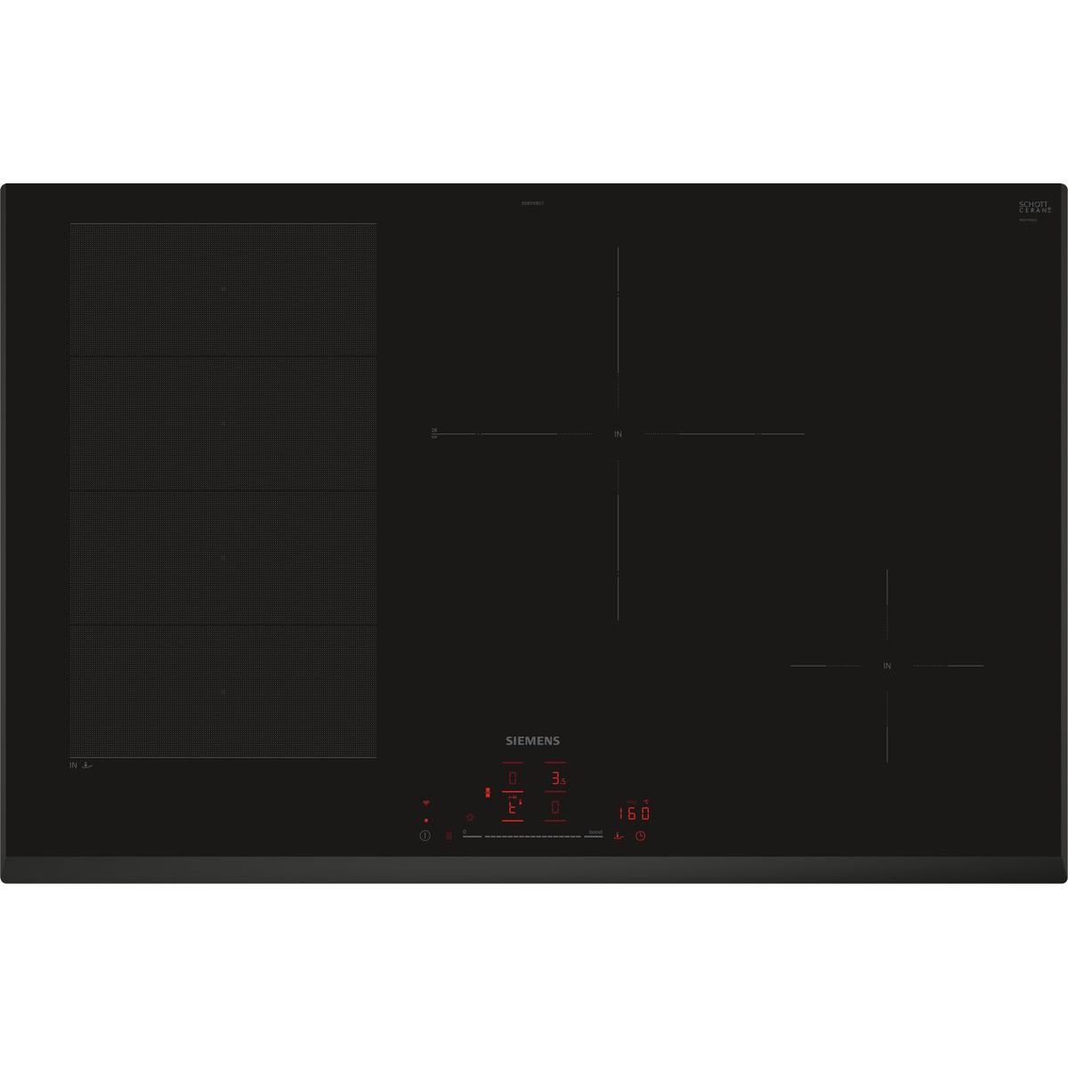 Induktiotaso Siemens iQ700 EX851HEC1E 80cm