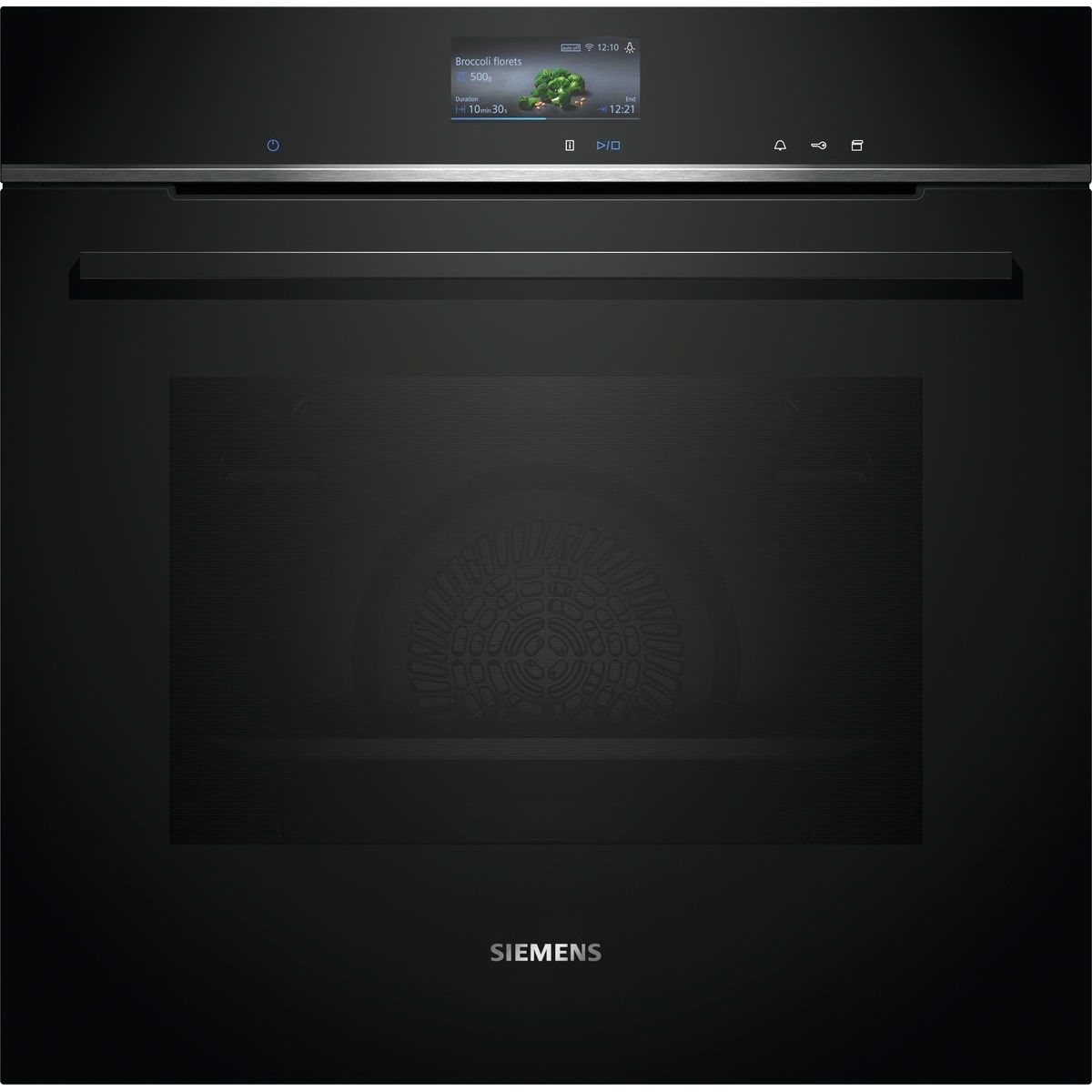 Yhdistelmähöyryuuni Siemens iQ700 HR736G1B1 60cm musta