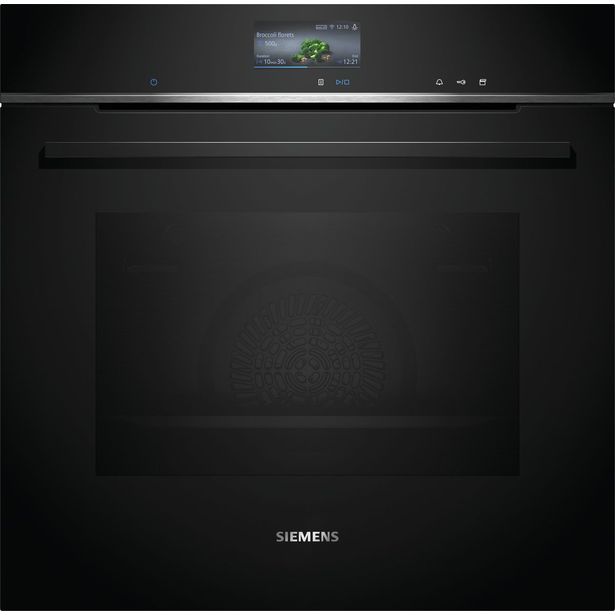 Yhdistelmähöyryuuni Siemens iQ700 HR736G1B1 60cm musta