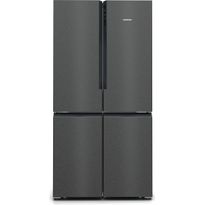 Jääkaappipakastin Siemens iQ500 French Door KF96NAXEA, 90.5cm, musta