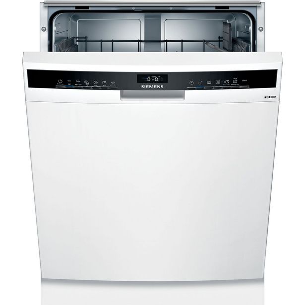Astianpesukone Siemens iQ300 SN43IW08TS, 60cm, valkoinen