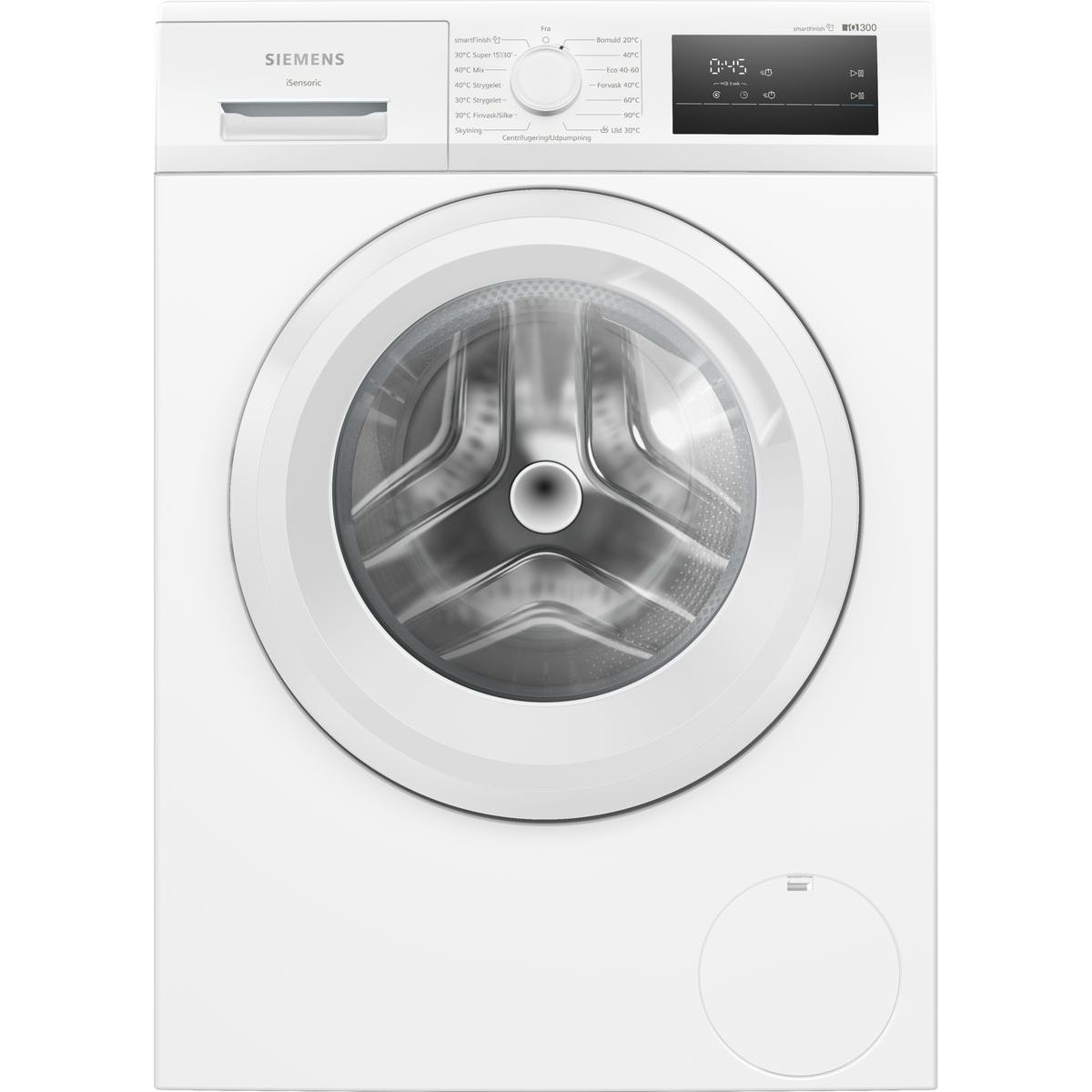 Edestä täytettävä pyykinpesukone Siemens IQ300 WM12N01LDN 1200rpm 8kg