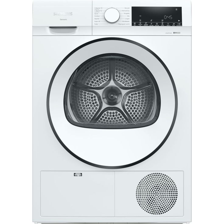 Lämpöpumppukuivausrumpu Siemens iQ500 WQ32G2ALDN, 8kg