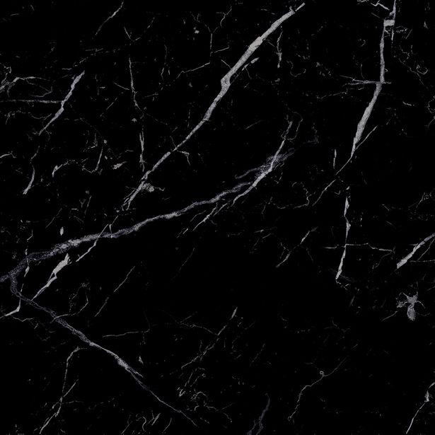 Lattialaatta Lavish Simba Black, 60x60cm, musta